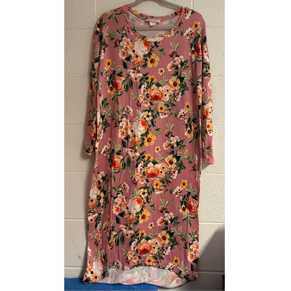 Long Floral Dress